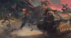 Sea of Thieves Titel Kiste Skelette