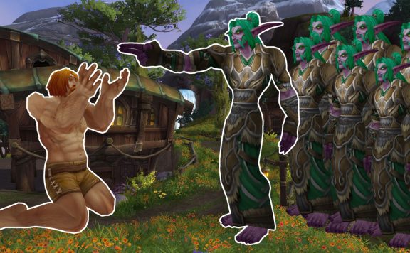 WoW Multibox Name Steal Human nightelf