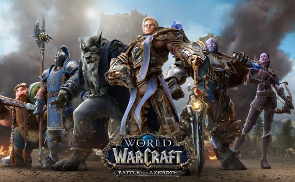 WoW Wallpaper Alliance Heroes Battle for Azeroth