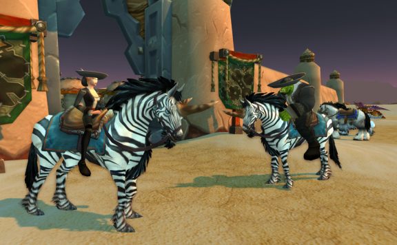 World of Warcraft Zhevra Werbt einen Freund ORc Blutelf