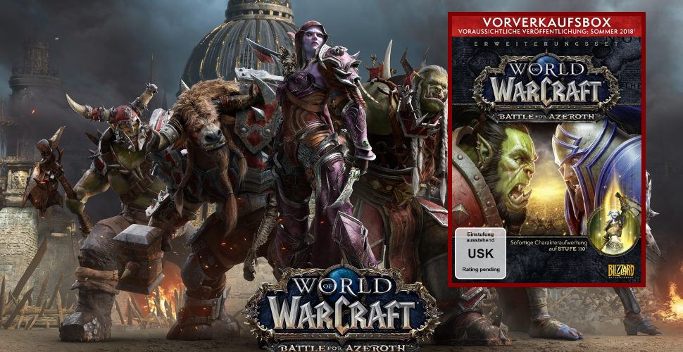 WoW: Battle for Azeroth – Vorverkaufsbox mit Standard Edition ab sofort erhältlich
