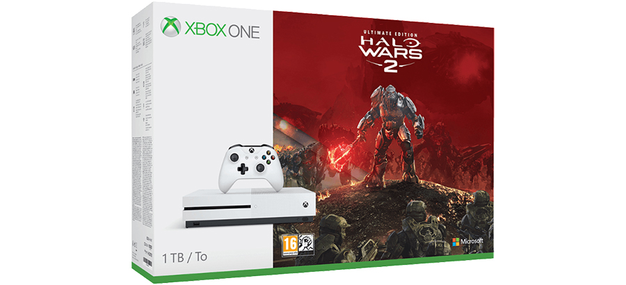 Xbox One S 1 TB – Bundle mit Halo Wars 2 zum neuen Bestpreis