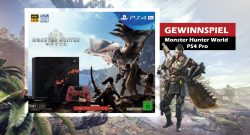 Monster Hunter World Gewinnspiel PS4 Pro