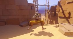 Overwatch Zenyatta walking spread legs tralala