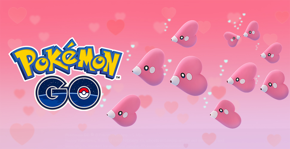 Pokémon GO Valentinstag-Event 2018 bringt Liebiskus-Schwärme und Sternenstaub