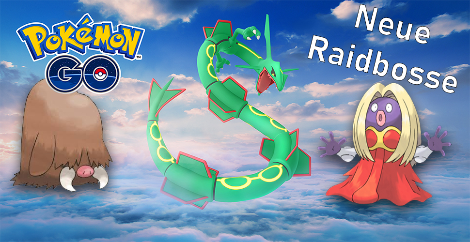 Gegen diese neuen Raidbosse kämpft Ihr jetzt in Pokémon GO