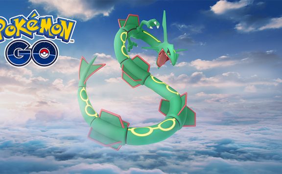 Pokémon GO Rayquaza Titel