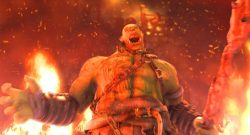 WOrld of Warcraft Movie Orc RAging Fire