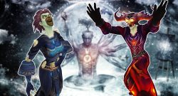 WoW Expanding Brain Warlock Meme