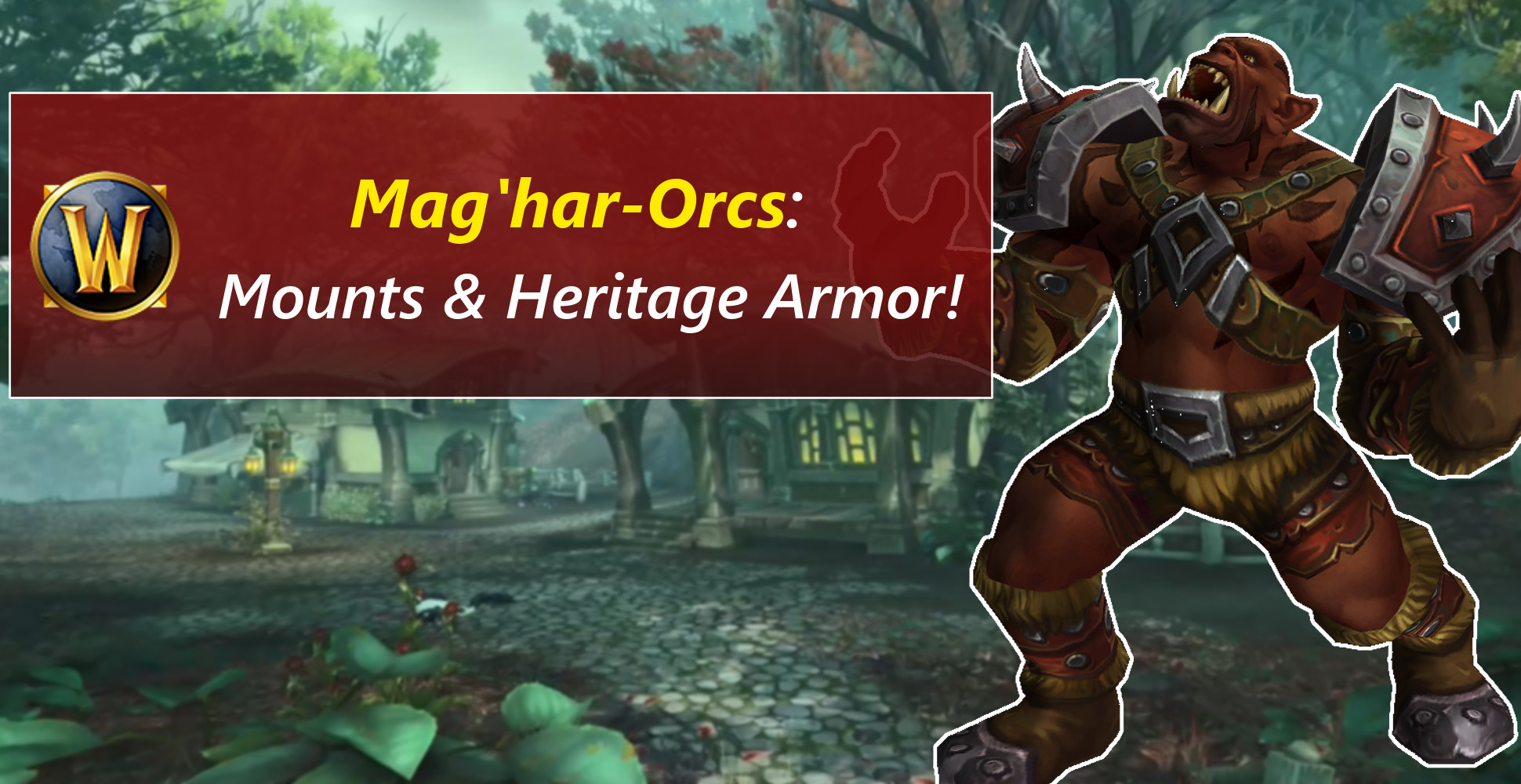 Das Verbündete Volk der Mag’har-Orcs in WoW kommt!