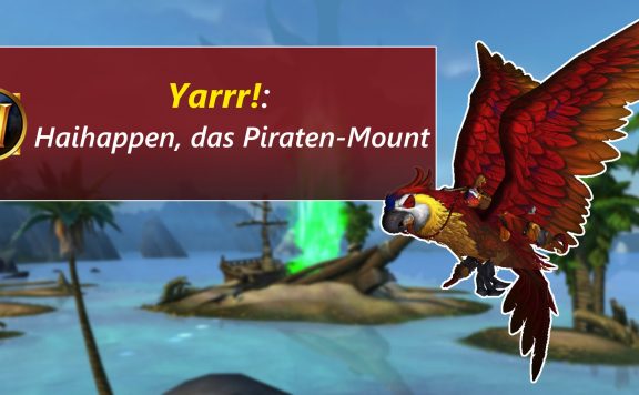 WoW Haihappen Piratenmount title