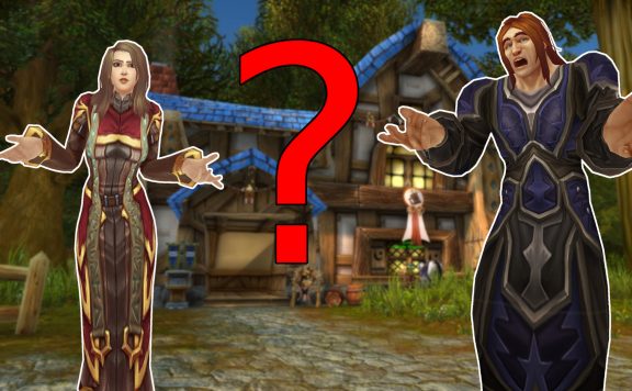 WoW Human Questionmark Asking title