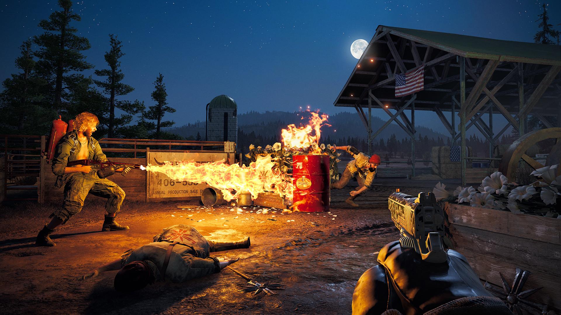 Far Cry 5: 1. Live-Event „Gut durch“ gestartet, lockt mit Flammenwerfer