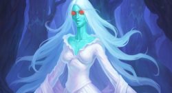 Hearthstone Lady in White Art Small