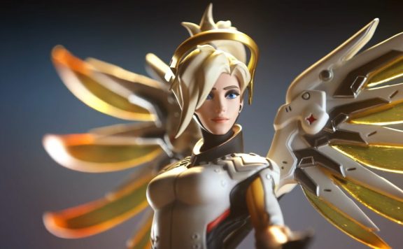 Overwatch Mercy Statue