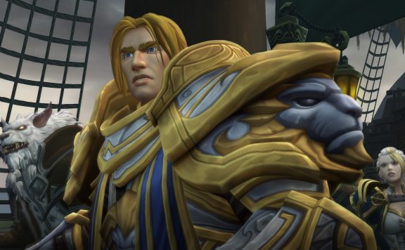 WoW Anduin Jaina Genn BfA Ship