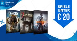 PS Store Sale Unter 20