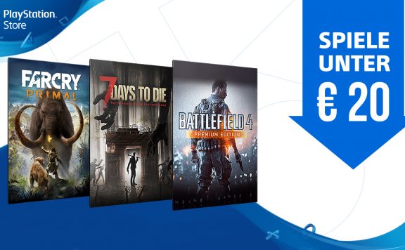 PS Store Sale Unter 20