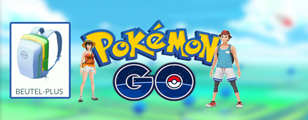Pokémon GO Beutel Plus Titel