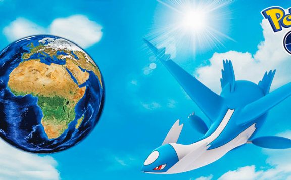 Pokémon GO Latios Weltkugel Titel