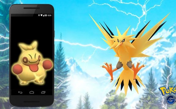 Pokémon GO Shiny und Zapdos Titel