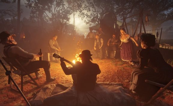 Red Dead Redemption Lagerfeuer
