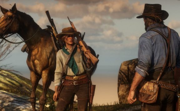 Red Dead Redemption Pferd Frau Bart