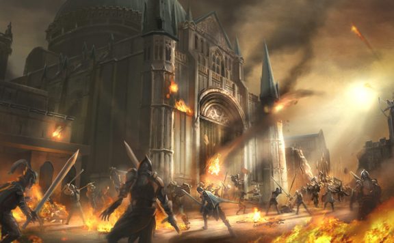 Ashes of Creation City Siege Artwork