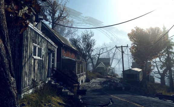 Fallout 76 zerstörte Stadt