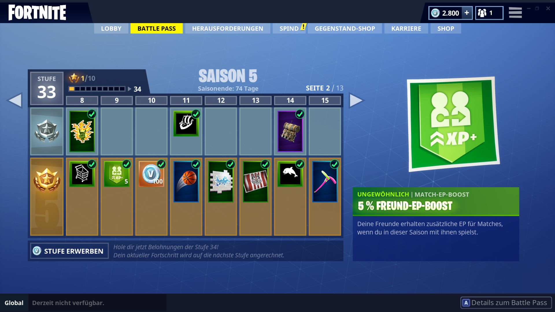 Wie Lange Geht Der Battle Pass In Fortnite