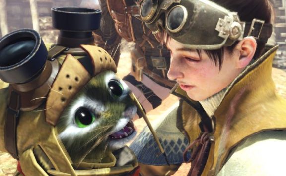 Monster-Hunter-World-Palico-Lachen