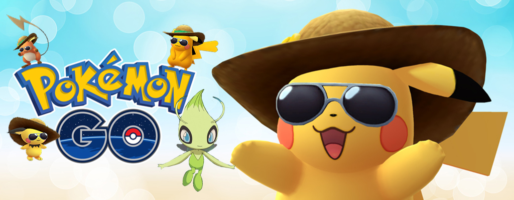 Pokémon GO bringt zum Geburtstag Celebi und Strohhut Pikachu