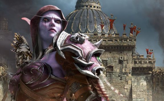WoW BFA Advertorial Sylvanas title