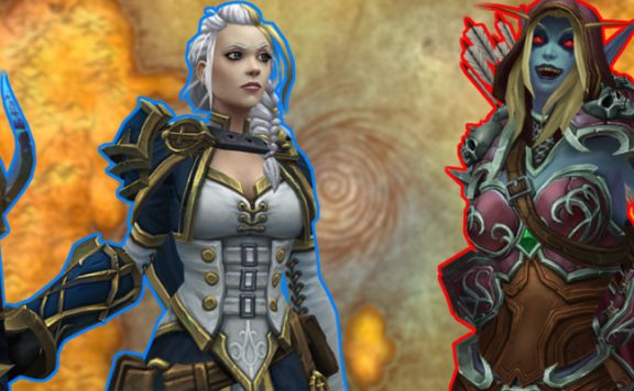 WoW Jaina Sylvanas title story so far