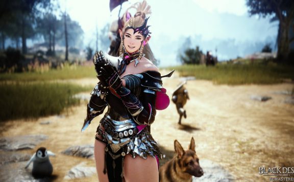 Black Desert klatschende Dunkelelfe