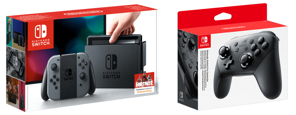 Saturn Online Angebot: Nintendo Switch im Bundle mit Pro-Controller für 319€