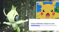 Pokémon GO Pikachu Celebi Quest