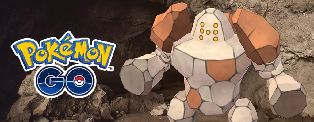 Pokémon GO Regirock Titel