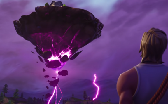 Fortnite Fliegende Insel