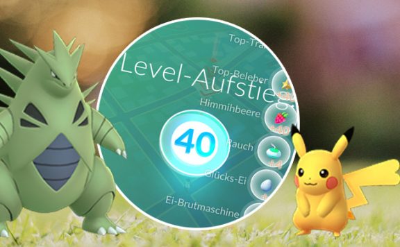 Pokémon GO Level 40 Titel