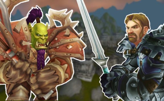 WoW Mensch gegen Orc Stromgarde Kriegsfront Titel