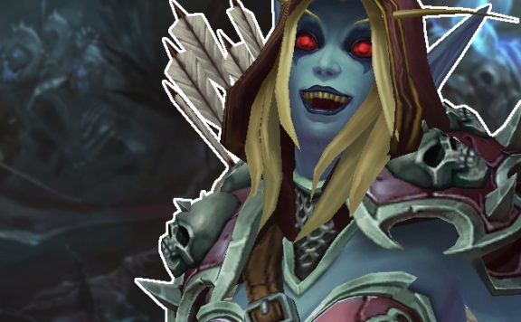 WoW Sylvanas Laughing title
