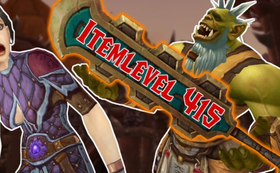 WoW dicke Waffe wow bug title