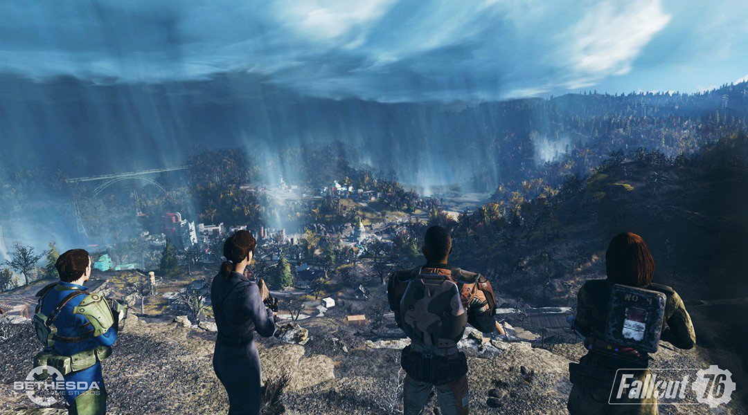 Fallout 76 verrät Namen der Map, zeigt eine schräge Waffe