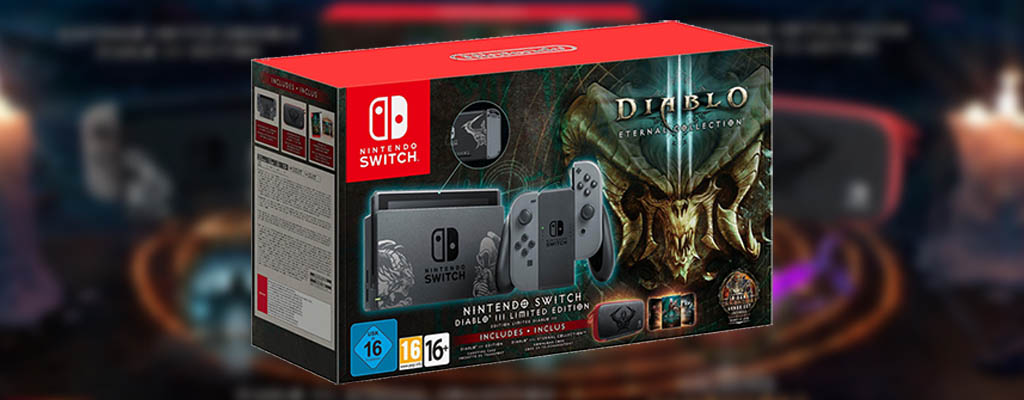 Nintendo Switch Diablo 3 Edition mit Starter Pack für nur 333 Euro