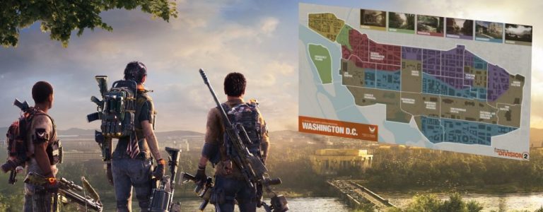 The Division 2 hat 6 Regionen - Hier ist die komplette Map