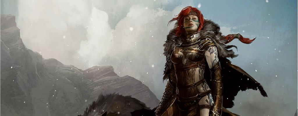 Guild Wars 2 titel Woman Redhead