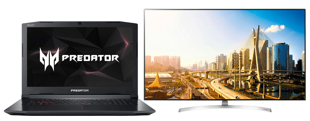 Saturn Prospekt: Acer Gaming-Laptop und UHD-TVs