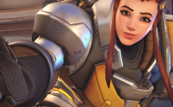 Overwatch Brigitte Highlight Schild Titel