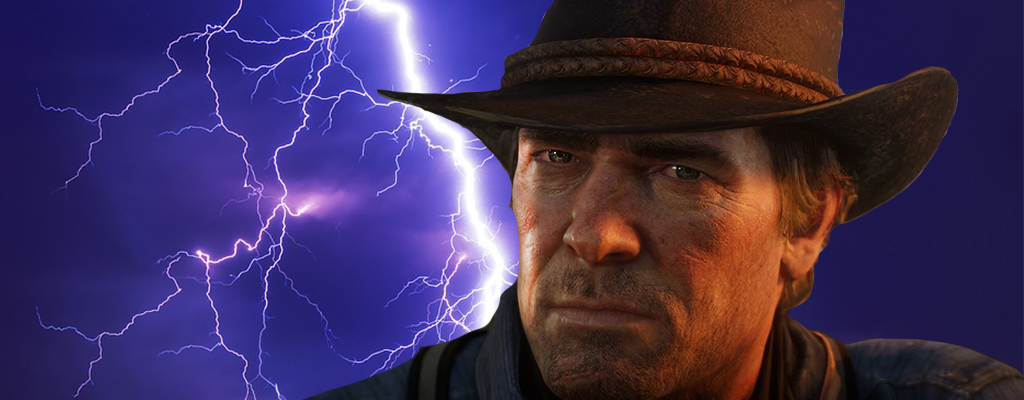 In Red Dead Redemption 2 könnt Ihr vom Blitz getroffen werden